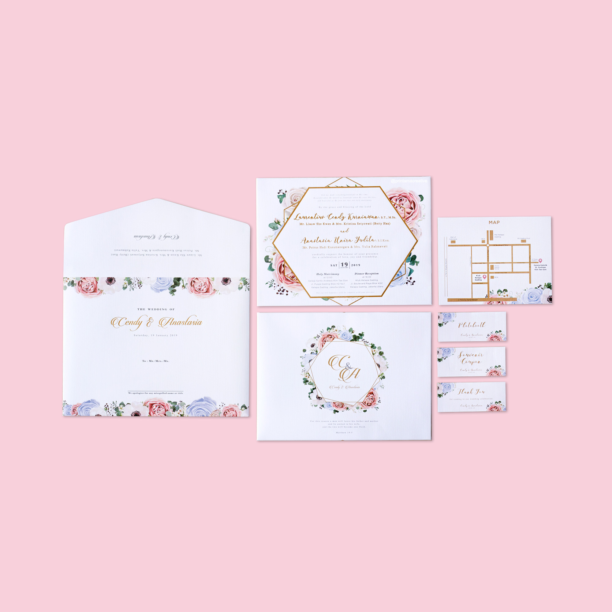 Wedding essentials professional printing service